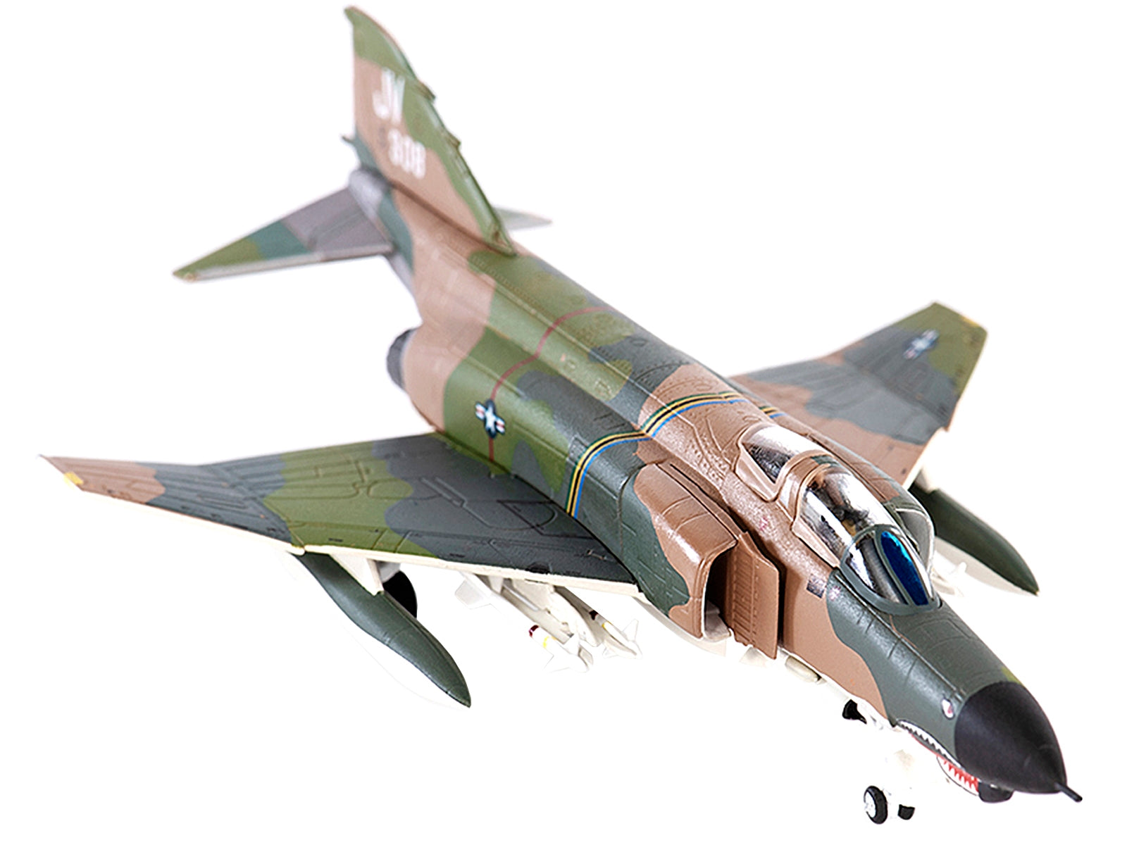 McDonnell Douglas F-4E Phantom II War Plane "USAF 469th TFS 388th Tactical Fighter Wing Karat AFB" (1970) 1/144 Diecast Model by JC Wings JC Wings