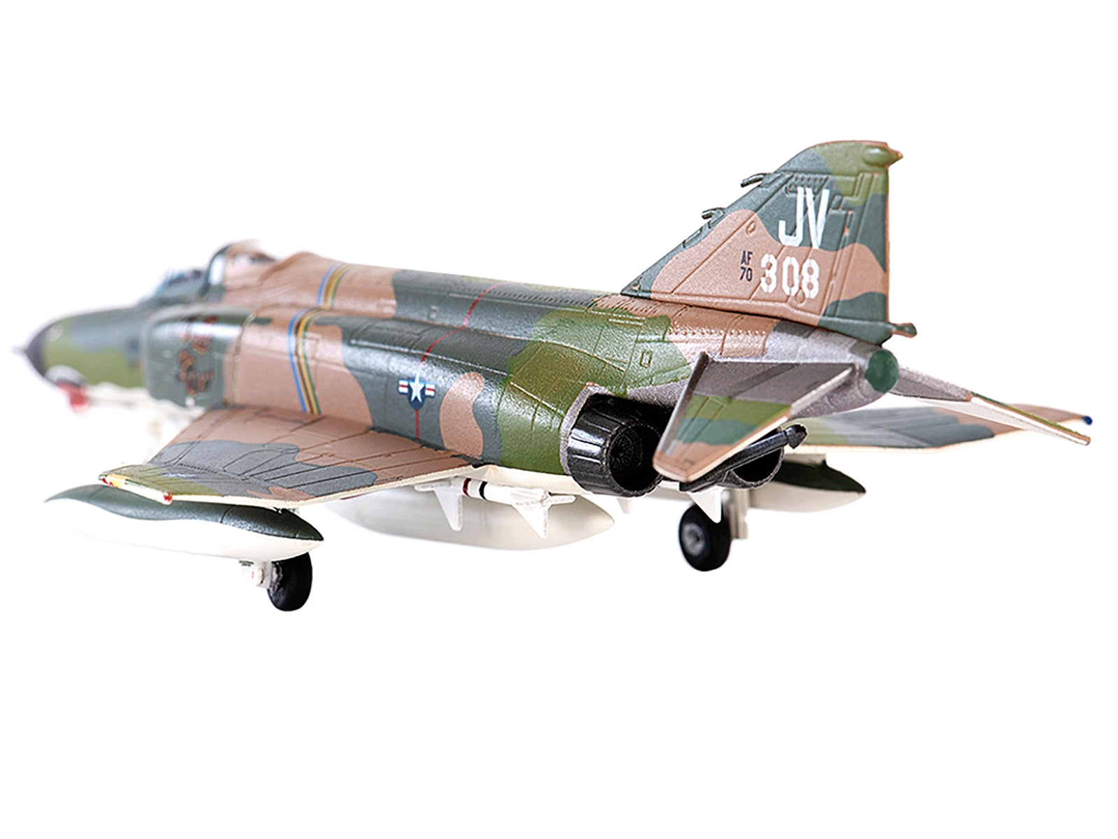 McDonnell Douglas F-4E Phantom II War Plane "USAF 469th TFS 388th Tactical Fighter Wing Karat AFB" (1970) 1/144 Diecast Model by JC Wings JC Wings