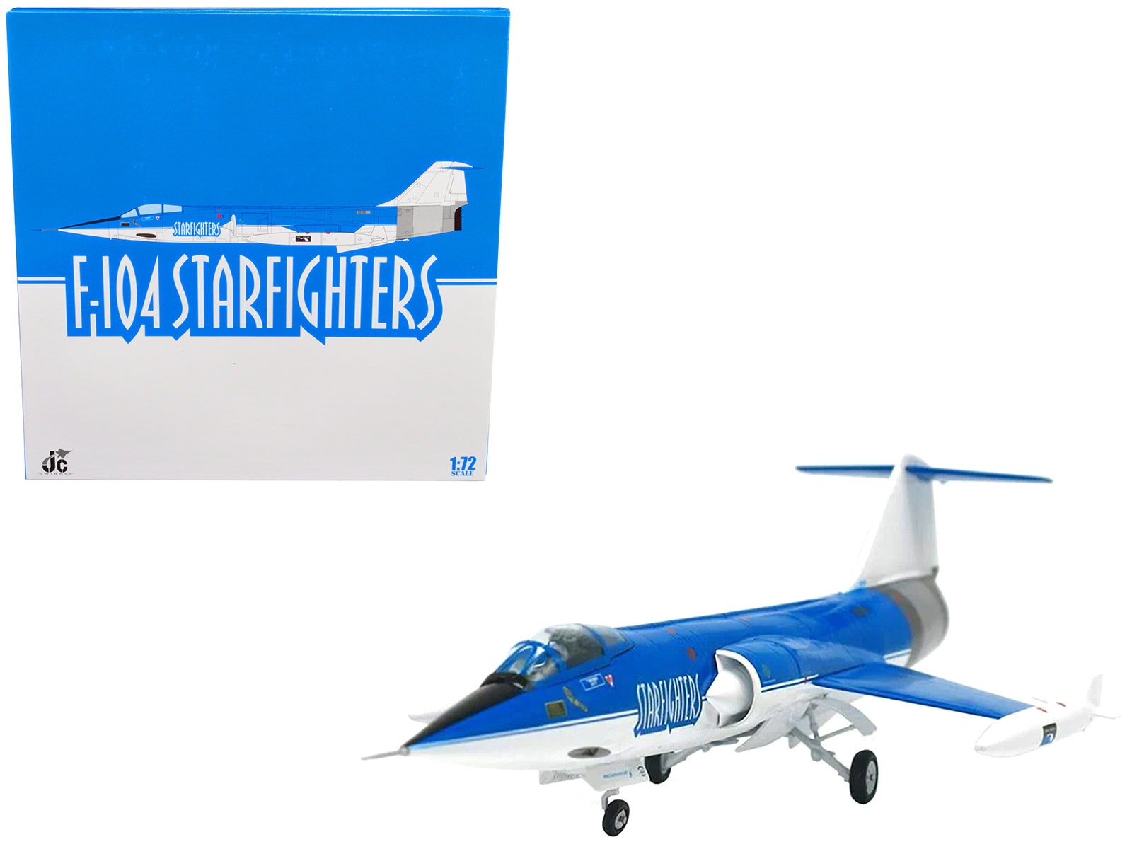 Lockheed F-104S Starfighter Aircraft "Starfighters Aerospace Aerobatics Team" (2012) 1/72 Diecast Model by JC Wings JC Wings