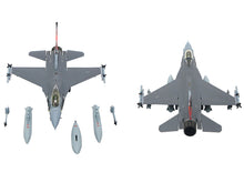 Load image into Gallery viewer, Lockheed F-16C Fighting Falcon Fighter Aircraft &quot;USAF ANG 115th Fighter Wing Wisconsin 70th Anniversary&quot; (2018) 1/72 Diecast Model by JC Wings JC Wings
