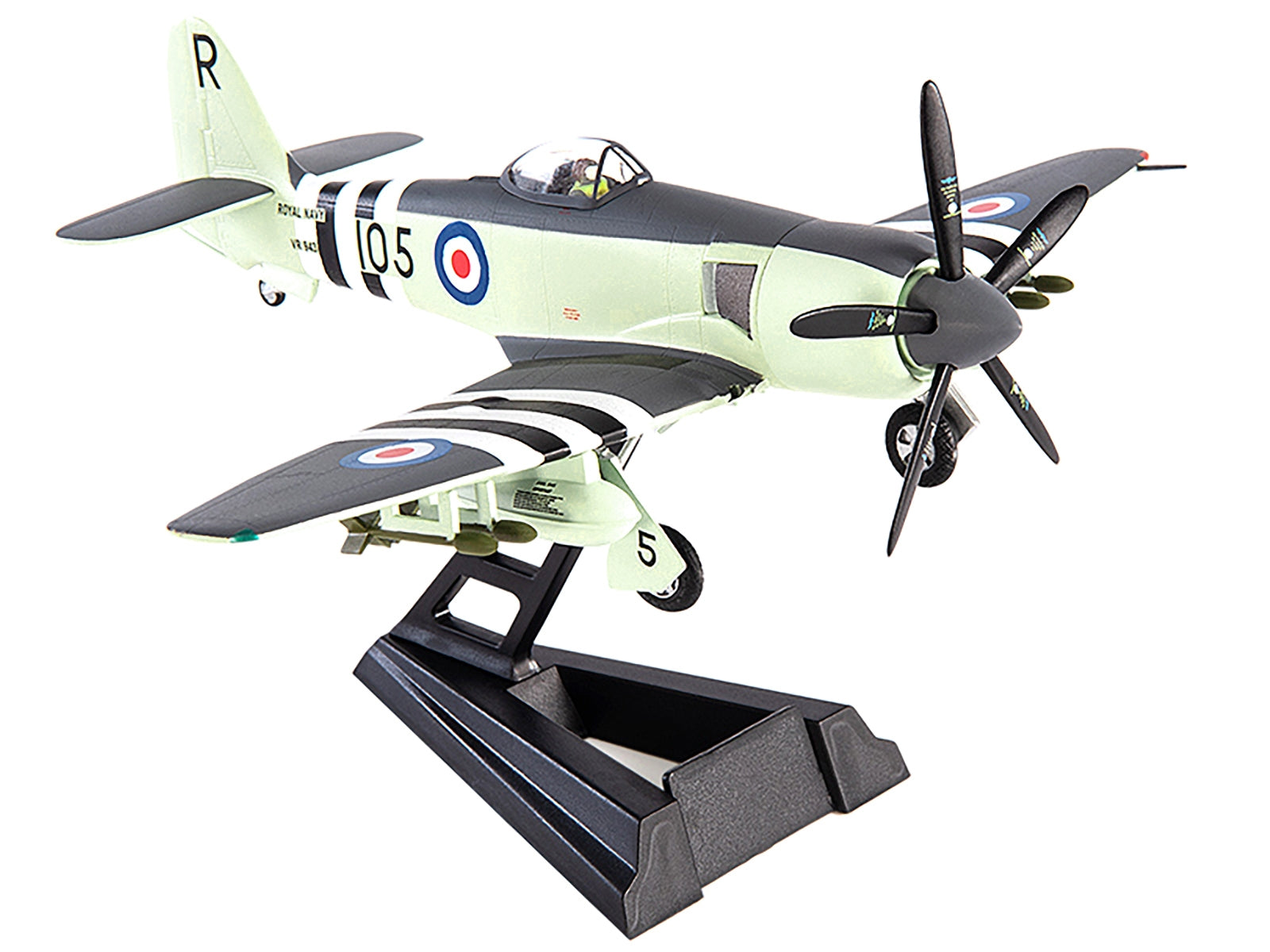 Hawker Sea Fury FB MK. II Fighter Aircraft "Royal Navy No. 804 Squadron FAA HMS Glory Korean War" (1951) 1/72 Diecast Model by JC Wings JC Wings