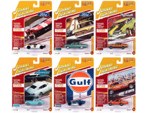 Load image into Gallery viewer, &quot;Classic Gold Collection&quot; 2023 Set B of 6 Cars Release 2 1/64 Diecast Model Cars by Johnny Lightning Johnny Lightning
