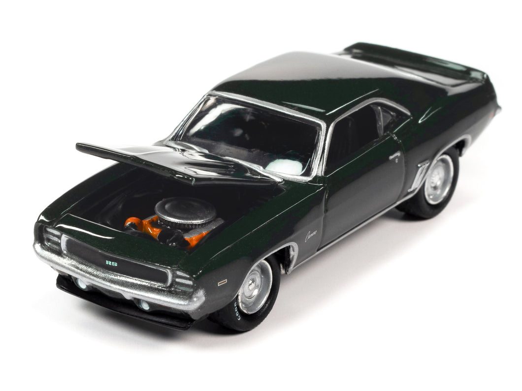 1969 Chevrolet COPO Camaro RS Fathom Green Metallic 