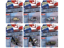 Load image into Gallery viewer, &quot;WWII Warriors: Pacific Theater&quot; Military 2022 Set A of 6 pieces Release 2 Limited Edition to 2000 pieces Worldwide Diecast Model Cars by Johnny Lightning Johnny Lightning
