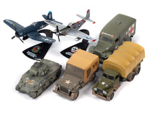 Load image into Gallery viewer, &quot;Korea: The Forgotten War&quot; Military Set B of 6 pieces 2023 Release 1 Limited Edition to 2000 pieces Worldwide Diecast Models by Johnny Lightning Johnny Lightning
