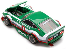 Load image into Gallery viewer, Datsun Fairlady Z Kaido GT V2 RHD (Right Hand Drive) #1 Green with Stripes (Designed by Jun Imai) &quot;Kaido House&quot; Special 1/64 Diecast Model Car by True Scale Miniatures True Scale Miniatures
