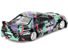 Load image into Gallery viewer, Nissan Skyline GT-R (R33) &quot;HKS V1&quot; RHD (Right Hand Drive) Black with Graphics (Designed by Jun Imai) &quot;Kaido House&quot; Special 1/64 Diecast Model Car by Mini GT Mini GT
