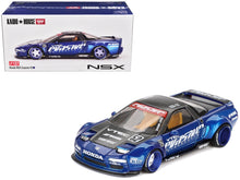 Load image into Gallery viewer, Honda NSX &quot;Evasive V2&quot; #52 Blue Metallic with Carbon Top (Designed by Jun Imai) &quot;Kaido House&quot; Special 1/64 Diecast Model Car by Mini GT Mini GT
