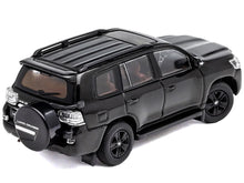 Load image into Gallery viewer, 2015 Toyota Land Cruiser (200) Black with Roof Rack 1/64 Diecast Model Car by GCD GCD
