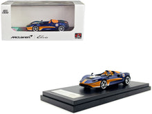 Load image into Gallery viewer, McLaren Elva Convertible Dark Blue Metallic with Orange Accents &quot;Gulf Oil&quot; 1/64 Diecast Model Car by LCD Models LCD Models
