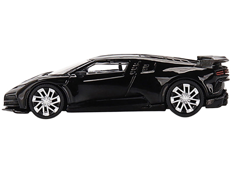 Bugatti Centodieci Black Limited Edition to 3600 pieces Worldwide 1/64 Diecast Model Car by True Scale Miniatures True Scale Miniatures