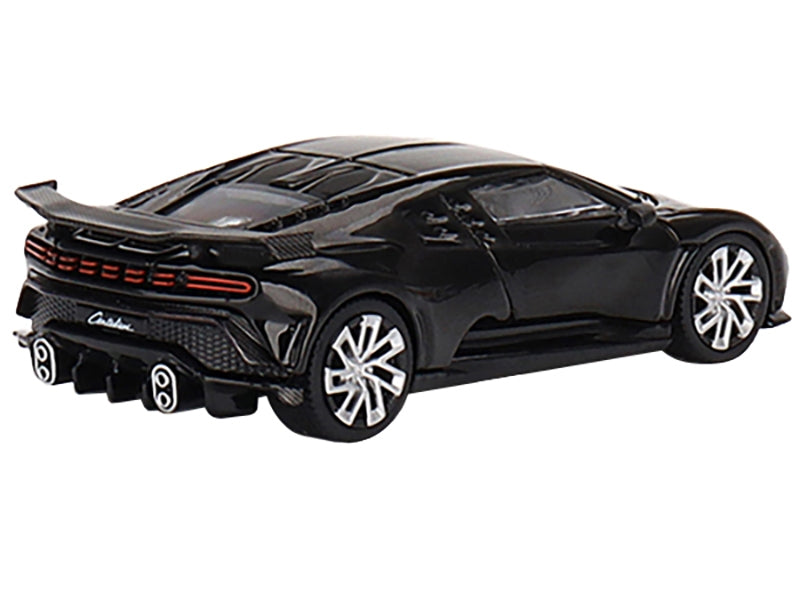 Bugatti Centodieci Black Limited Edition to 3600 pieces Worldwide 1/64 Diecast Model Car by True Scale Miniatures True Scale Miniatures