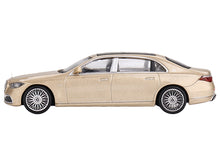 Load image into Gallery viewer, Mercedes-Maybach S680 Champagne Gold Metallic with Sunroof Limited Edition to 2760 pieces Worldwide 1/64 Diecast Model Car by True Scale Miniatures True Scale Miniatures
