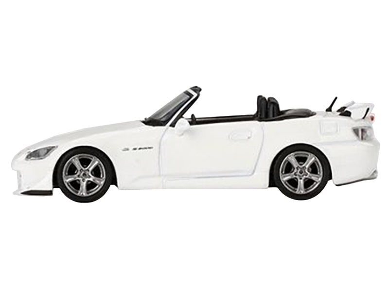 Honda S2000 (AP2) CR Convertible Grand Prix White Limited Edition to 2040 pieces Worldwide 1/64 Diecast Model Car by True Scale Miniatures True Scale Miniatures