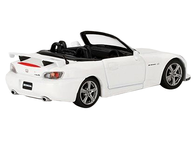 Honda S2000 (AP2) CR Convertible Grand Prix White Limited Edition to 2040 pieces Worldwide 1/64 Diecast Model Car by True Scale Miniatures True Scale Miniatures