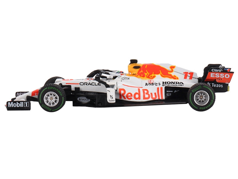 Red Bull Racing RB16B #11 Sergio Perez "Oracle-Honda" 3rd Place Formula One F1 "Turkish GP" (2021) Limited Edition 1/64 Diecast Model Car by Mini GT Mini GT