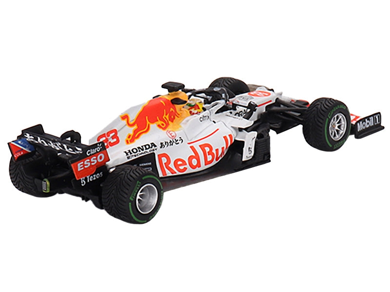 Red Bull Racing RB16B #33 Max Verstappen "Oracle-Honda" 2nd Place Formula One F1 "Turkish GP" (2021) Limited Edition 1/64 Diecast Model Car by Mini GT Mini GT