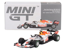 Load image into Gallery viewer, Red Bull Racing RB16B #33 Max Verstappen &quot;Oracle-Honda&quot; 2nd Place Formula One F1 &quot;Turkish GP&quot; (2021) Limited Edition 1/64 Diecast Model Car by Mini GT Mini GT
