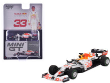 Load image into Gallery viewer, Red Bull Racing RB16B #33 Max Verstappen &quot;Oracle-Honda&quot; 2nd Place Formula One F1 &quot;Turkish GP&quot; (2021) Limited Edition 1/64 Diecast Model Car by Mini GT Mini GT
