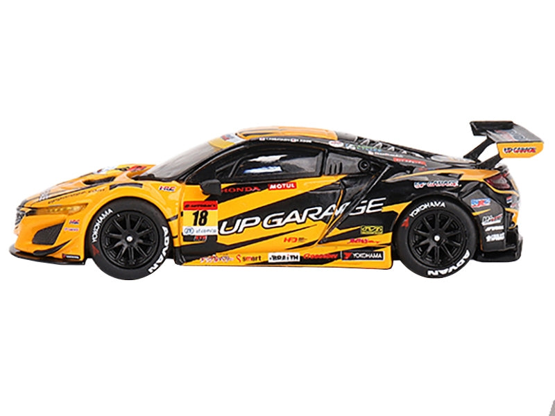 Honda NSX GT3 EVO22 #18 Takashi Kobayashi - Syun Koide "Team UpGarage" "Super GT Series" (2023) Limited Edition 1/64 Diecast Model Car by Mini GT Mini GT