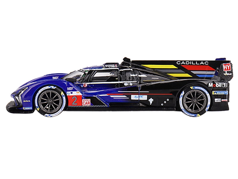 Cadillac V-Series.R #2 Earl Bamber - Alex Lynn - Richard Westbrook "Cadillac Racing" 3rd Place "24 Hours of Le Mans" (2023) Limited Edition to 5400 pieces Worldwide 1/64 Diecast Model Car by Mini GT Mini GT