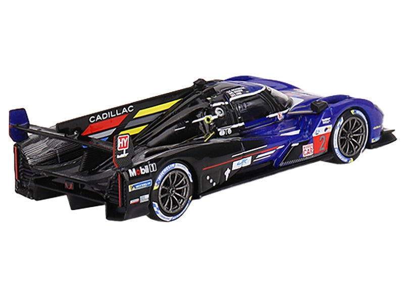 Cadillac V-Series.R #2 Earl Bamber - Alex Lynn - Richard Westbrook "Cadillac Racing" 3rd Place "24 Hours of Le Mans" (2023) Limited Edition to 5400 pieces Worldwide 1/64 Diecast Model Car by Mini GT Mini GT