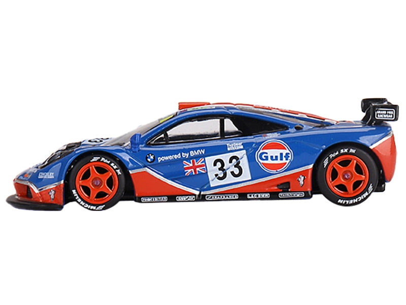 McLaren F1 GTR #33 John Nielsen - Thomas Bscher - Peter Kox "West Competition" "24 Hours of Le Mans" (1996) Limited Edition 1/64 Diecast Model Car by Mini GT Mini GT