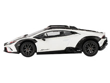 Load image into Gallery viewer, Lamborghini Huracan Sterrato Bianco Asopo White Metallic with Red Stripes and Matt Black Top Limited Edition to 7680 pieces Worldwide 1/64 Diecast Model Car by Mini GT Mini GT
