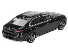 Load image into Gallery viewer, BMW i7 xDrive60 Black Sapphire Limited Edition 1/64 Diecast Model Car by Mini GT Mini GT
