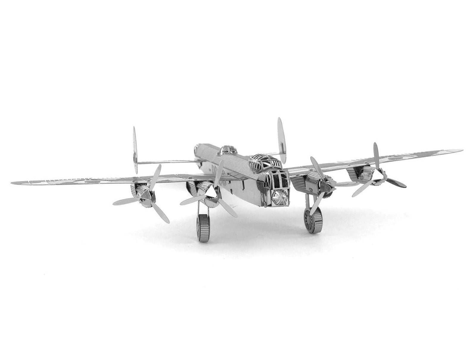 Model Kit Avro Lancaster Bomber Aircraft "Royal Air Force" (Moderate Difficulty) Steel Model by Metal Earth Metal Earth