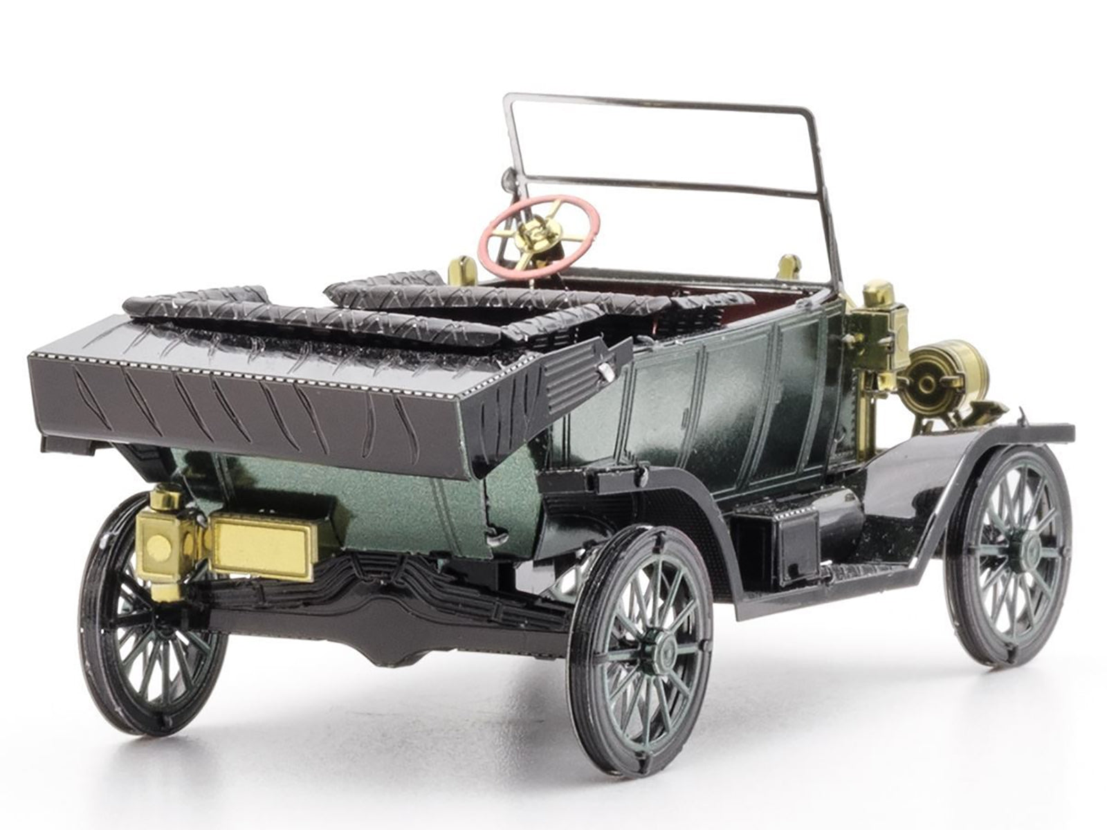 Model Kit 1910 Ford Model T Green (Moderate Difficulty) Steel Model by Metal Earth Metal Earth