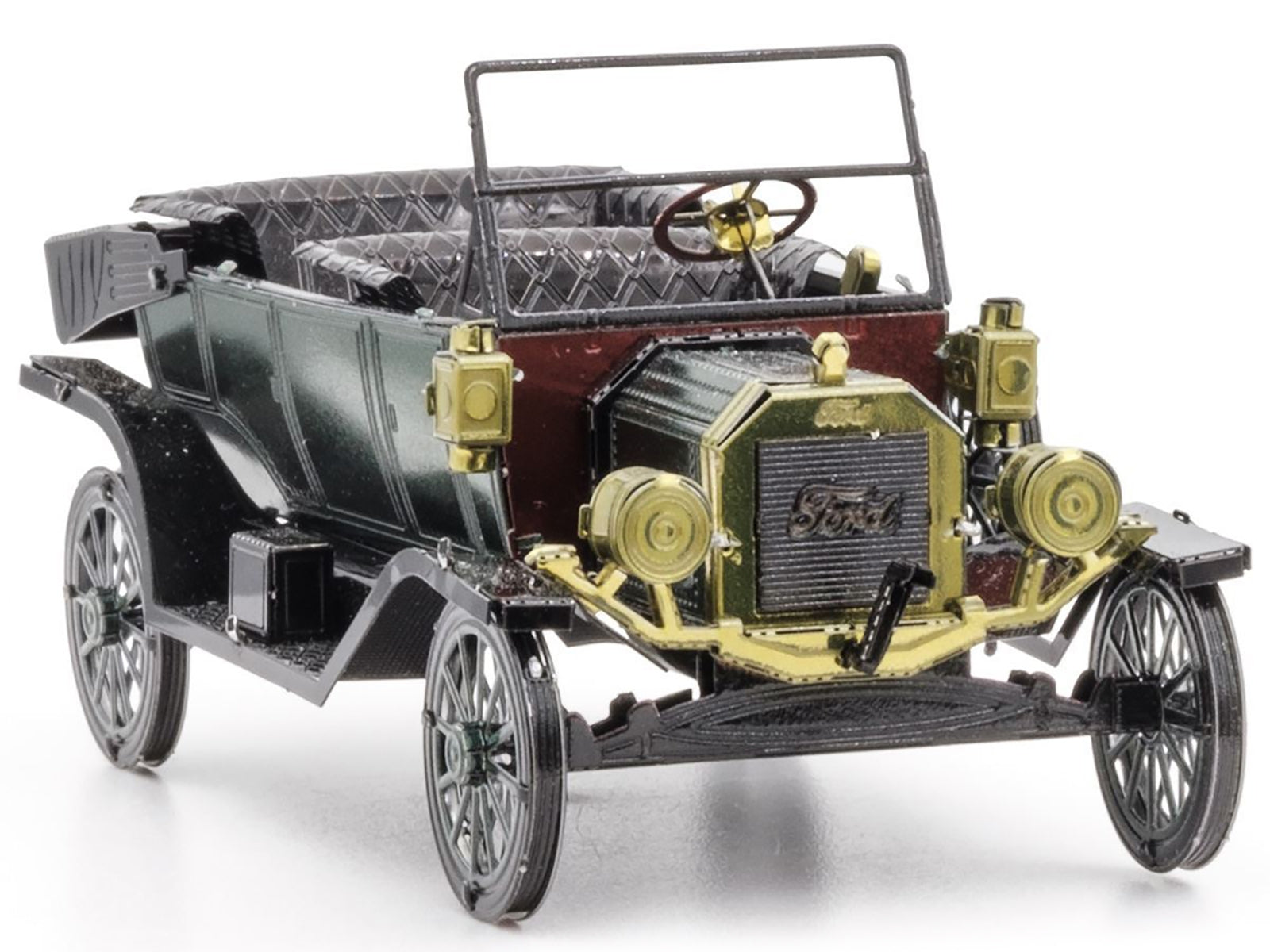 Model Kit 1910 Ford Model T Green (Moderate Difficulty) Steel Model by Metal Earth Metal Earth