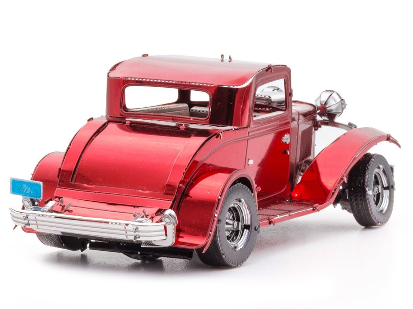 Model Kit 1932 Ford Coupe Red (Moderate Difficulty) Steel Model by Metal Earth Metal Earth