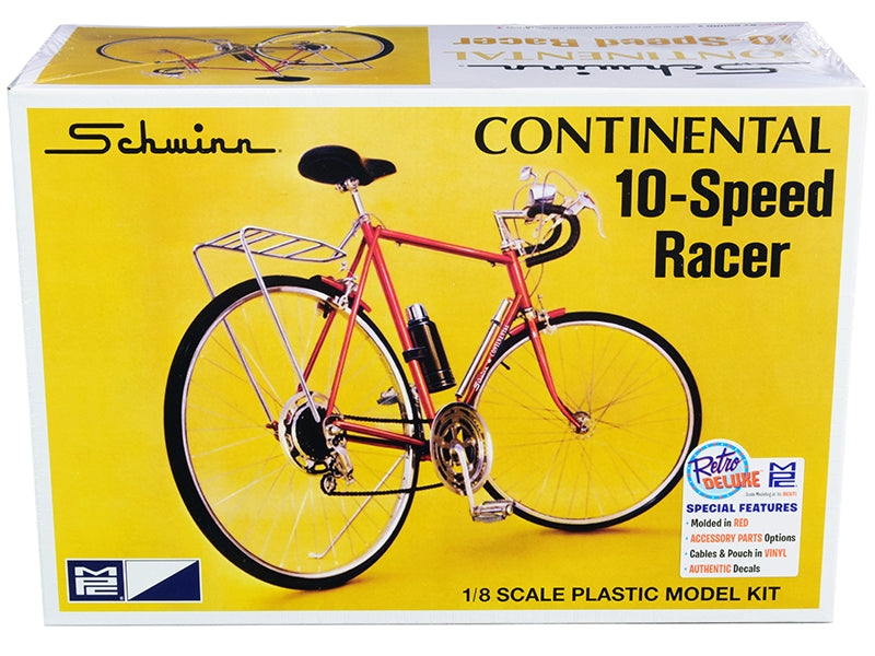 Skill 2 Model Kit Schwinn Continental 10-Speed Bicycle 1/8 Scale Model by MPC MPC