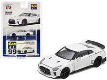 Load image into Gallery viewer, Nissan GT-R (R35) RHD (Right Hand Drive) White &quot;Advan Racing GT&quot; Limited Edition to 960 pieces Worldwide 1/64 Diecast Model Car by Era Car Era Car
