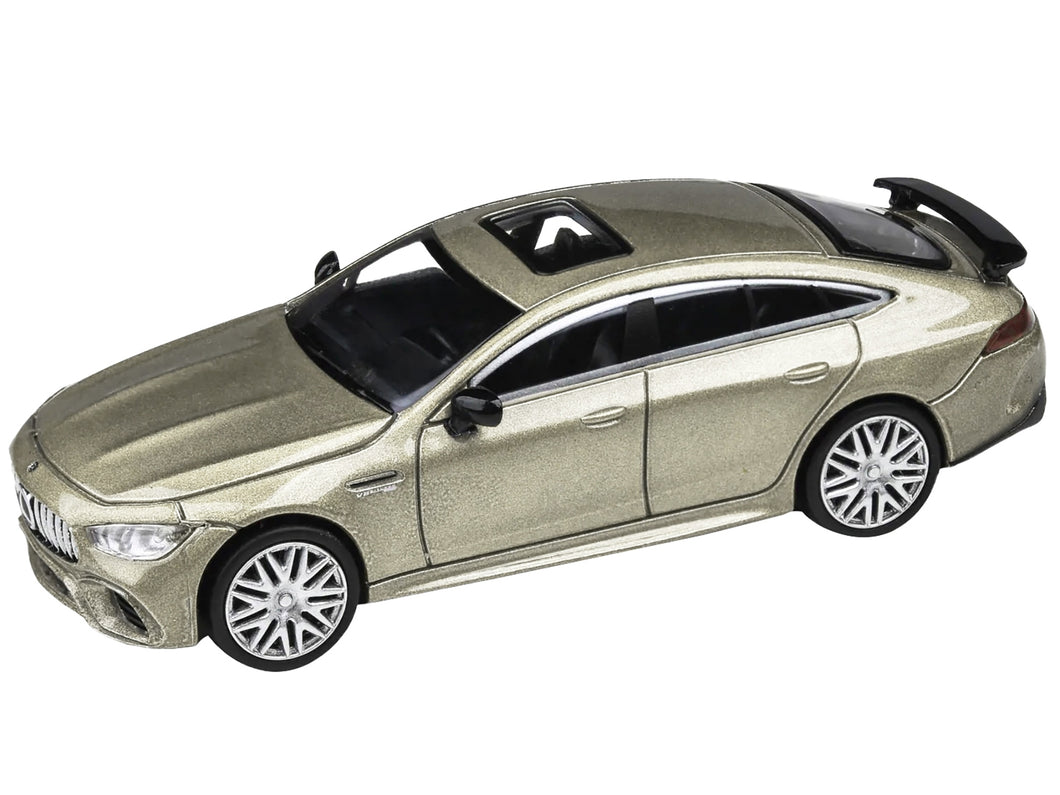 2018 Mercedes-AMG GT 63 S Kalahari Gold Metallic 1/64 Diecast Model Car by Paragon Models Paragon