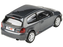 Load image into Gallery viewer, 2001 Honda Civic Type R EP3 Cosmic Gray Metallic 1/64 Diecast Model Car by Paragon Models Paragon
