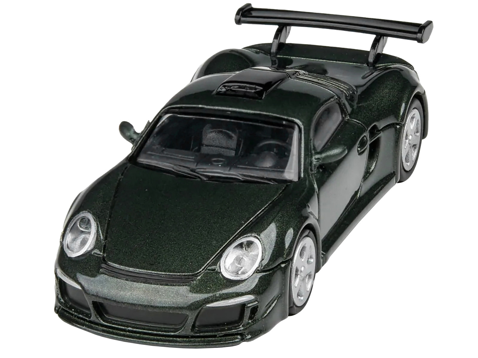 2012 RUF CTR3 Clubsport Oak Green Metallic 1/64 Diecast Model Car by Paragon Models Paragon