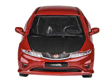 Load image into Gallery viewer, 2007 Honda Civic Type R FN2 Milano Red with Carbon Hood 1/64 Diecast Model Car by Paragon Models Paragon
