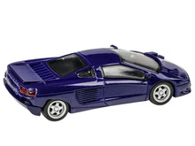 Load image into Gallery viewer, 1991 Cizeta V16T Monterey Blue 1/64 Diecast Model Car by Paragon Models Paragon
