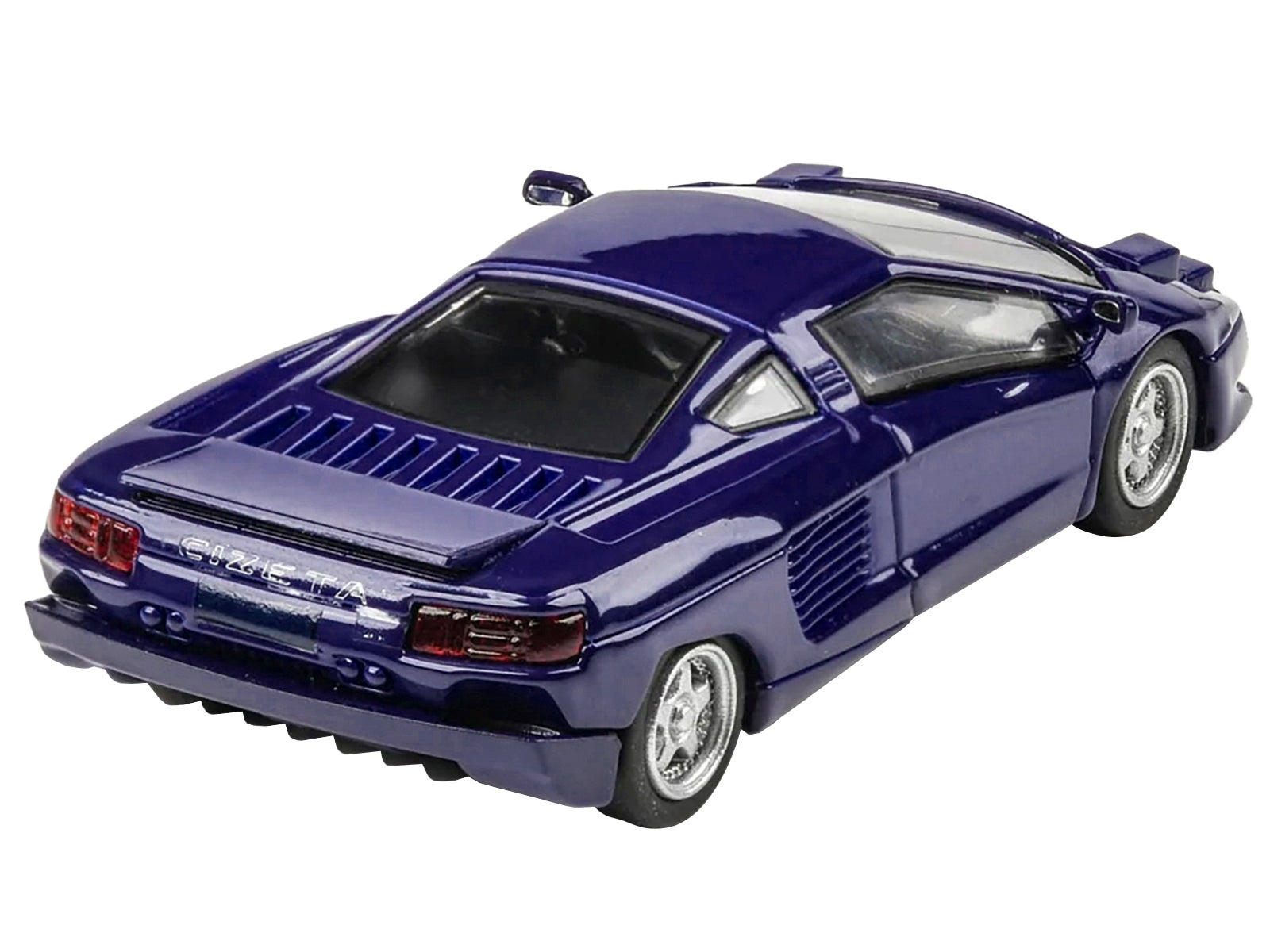 1991 Cizeta V16T Monterey Blue 1/64 Diecast Model Car by Paragon Models Paragon