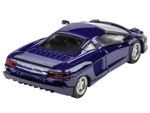 Load image into Gallery viewer, 1991 Cizeta V16T Monterey Blue 1/64 Diecast Model Car by Paragon Models Paragon
