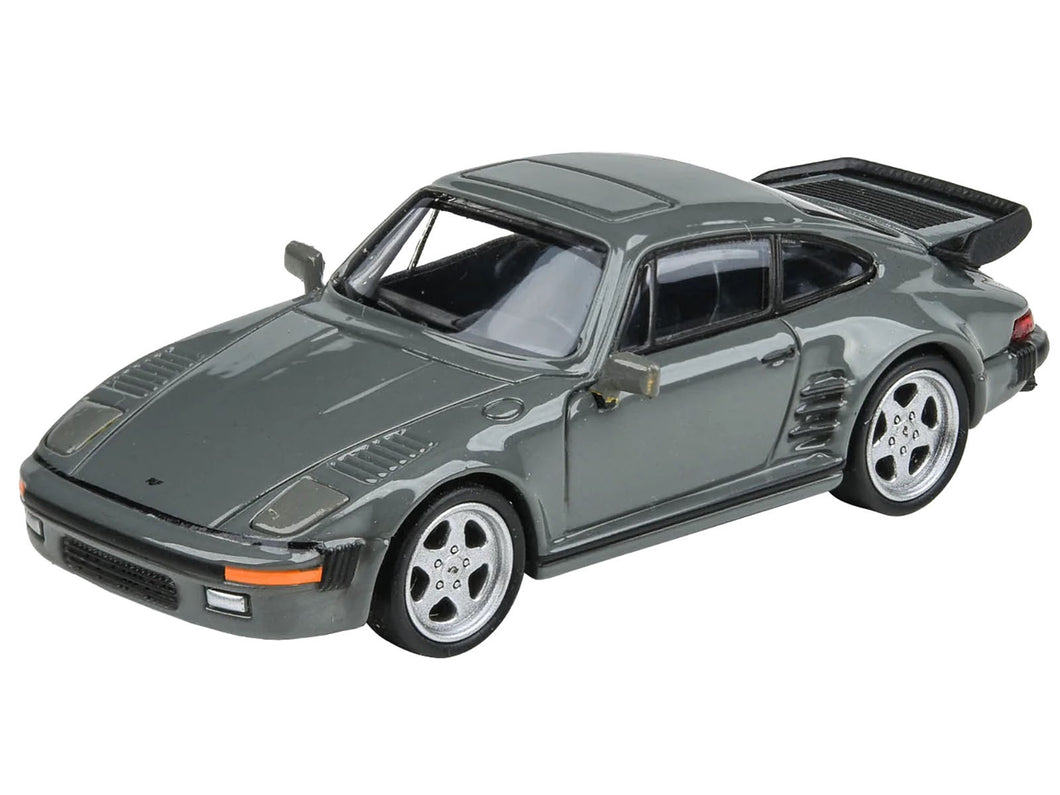 1986 RUF BTR Slantnose Gray 1/64 Diecast Model Car by Paragon Models Paragon