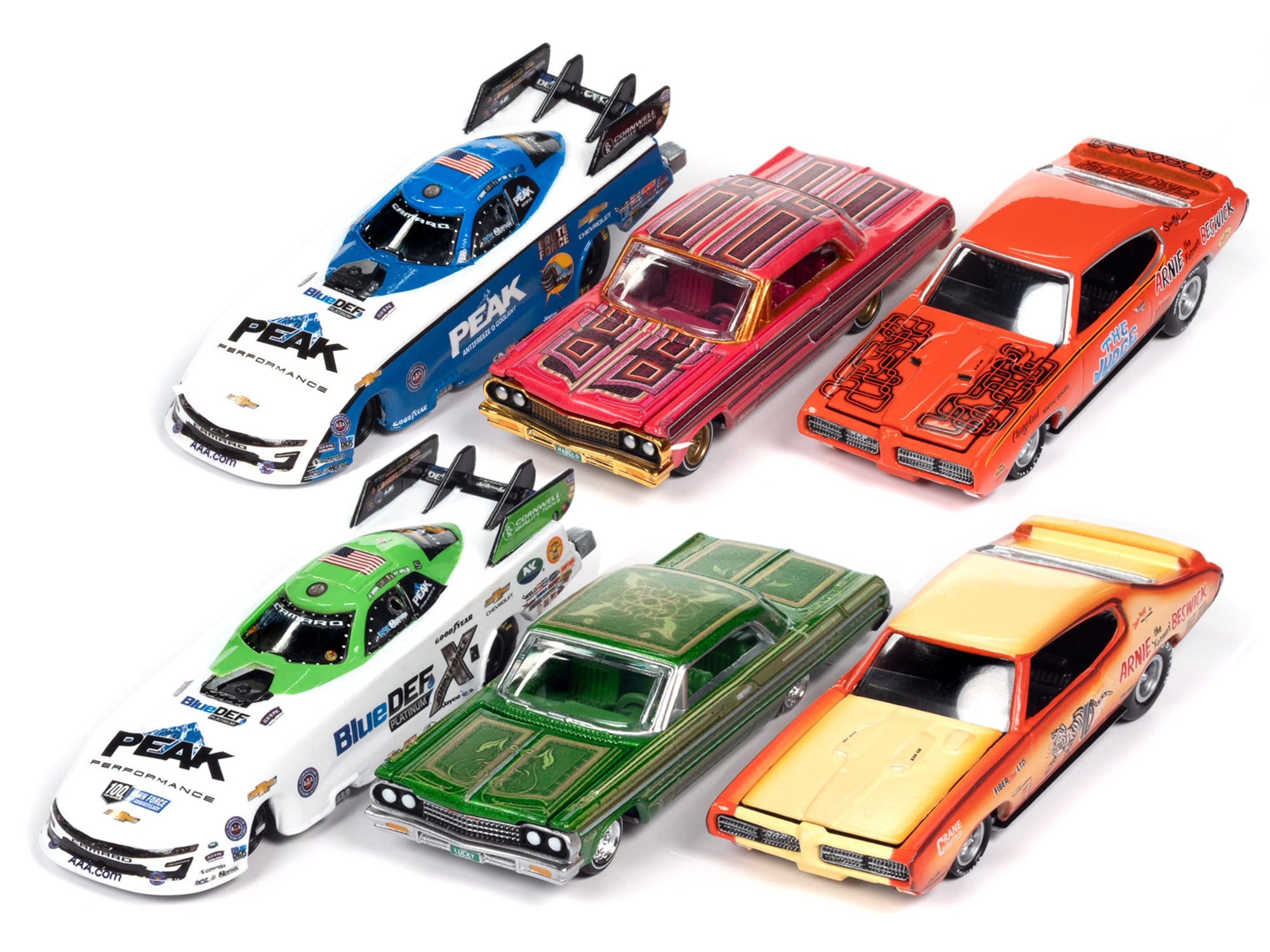 "Racing Champions Mint 2023" Set of 6 Cars Release 1 1/64 Diecast Model Cars by Racing Champions Racing Champions