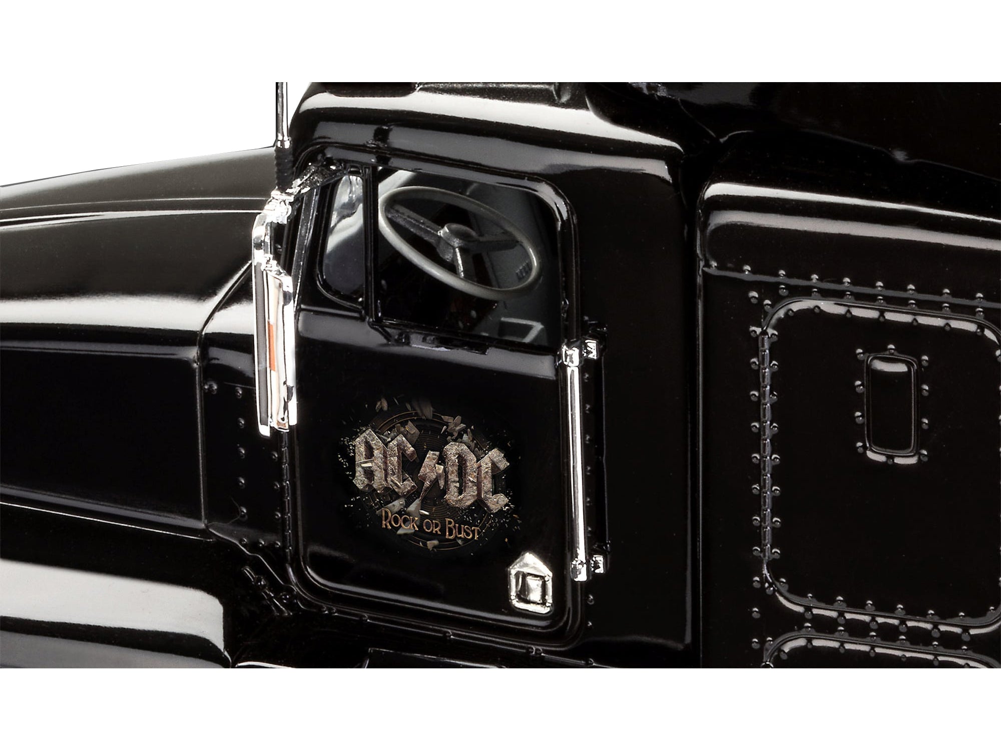 Level 3 Model Kit Kenworth Tour Truck "AC/DC Rock or Bust" 1/32 Scale Model by Revell Revell