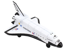 Load image into Gallery viewer, NASA &quot;Endeavour&quot; Space Shuttle White &quot;United States&quot; with Runway Section Diecast Model Airplane by Runway24 Runway24
