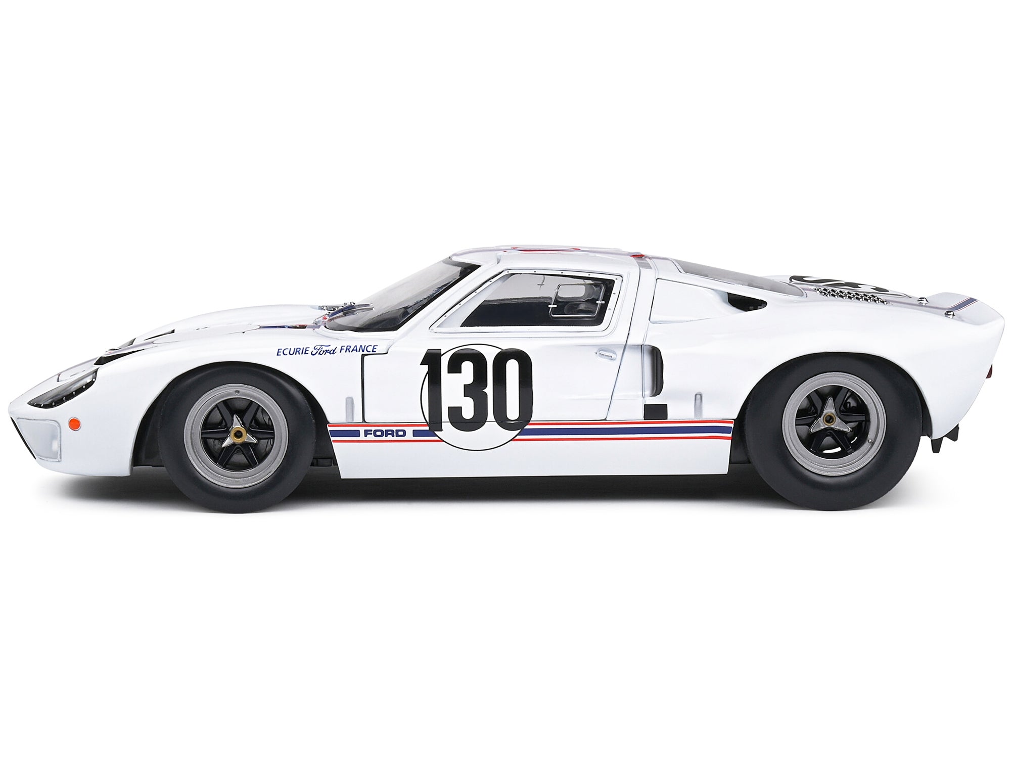 Ford GT40 MK1 #130 Henri Greder - Jean-Michel Giorgi "Targa Florio" (1967) "Competition" Series 1/18 Diecast Model Car by Solido Solido