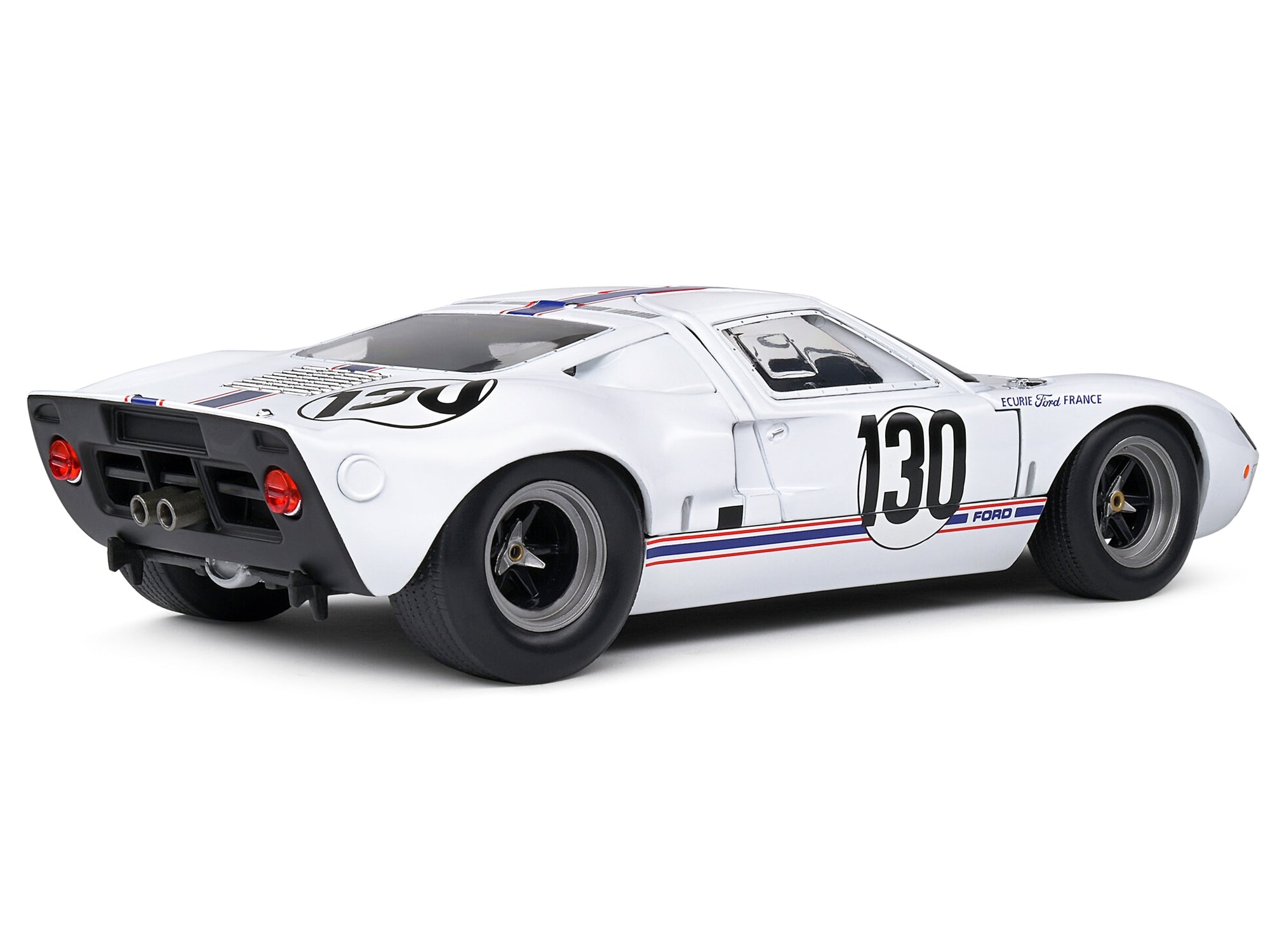 Ford GT40 MK1 #130 Henri Greder - Jean-Michel Giorgi "Targa Florio" (1967) "Competition" Series 1/18 Diecast Model Car by Solido Solido