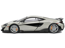 Load image into Gallery viewer, 2018 McLaren 600 LT Coupe Blade Silver 1/18 Diecast Model Car by Solido Solido
