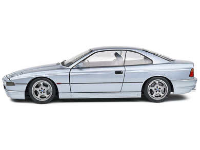 1992 BMW 850 (E31) CSI Arctic Silver Metallic 1/18 Diecast Model Car by Solido Solido